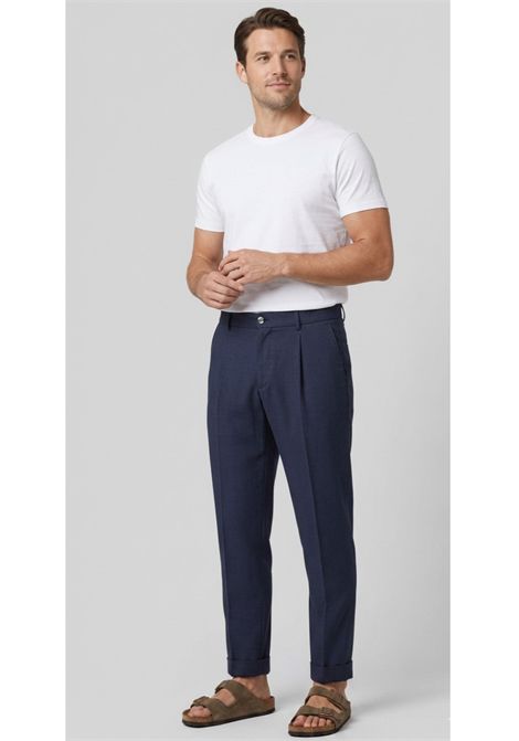 Pantaloni Chino con Pinces e Risvolto OUTFIT | Pantaloni | OUPL0004 PL02047000